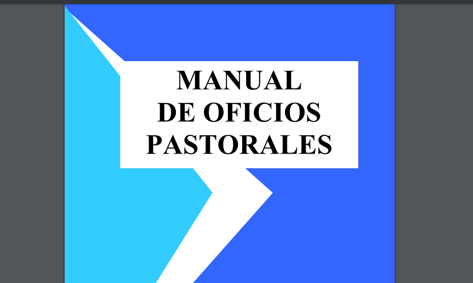 MANUAL DE OFICIOS PASTORALES